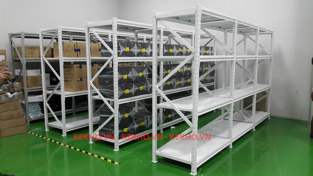 dự ắn lắp kệ trung tải cho công ty HNT Vina
