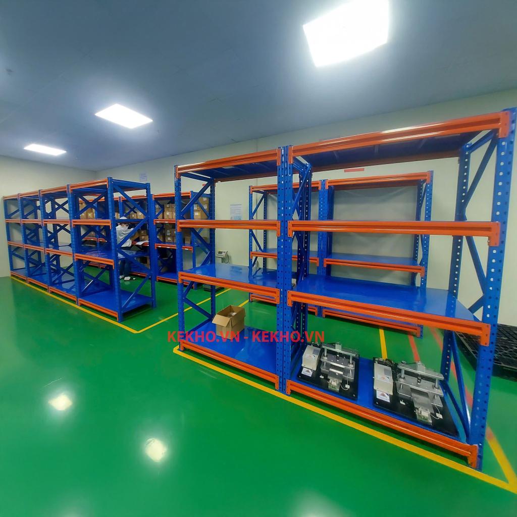Kệ trung tải 4 tầng D1500xR600xC2000x4