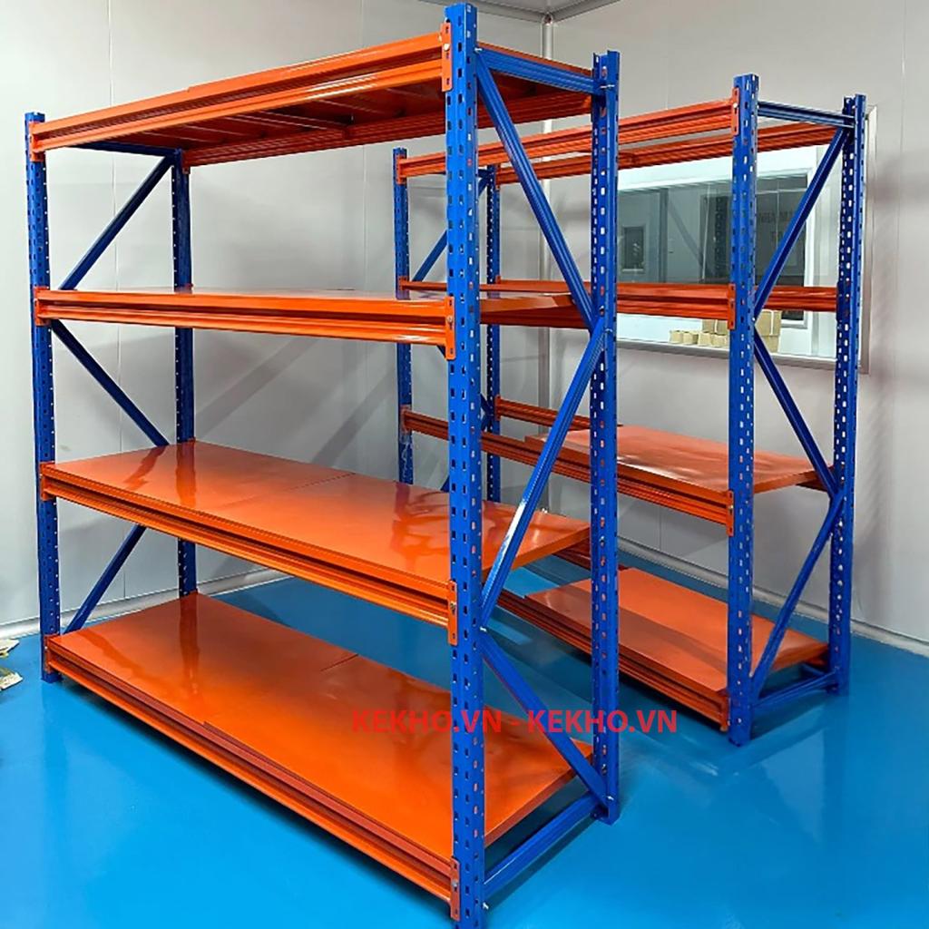 Kệ trung tải 4 tầng lắp ghép đa năng